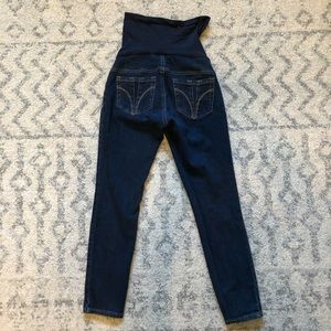 Motherhood maternity petite skinny jeans